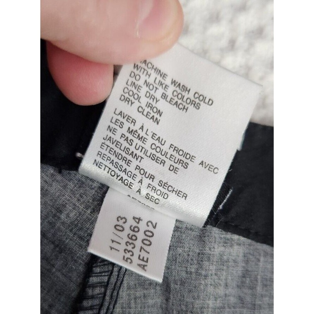 Adidas Black Crop Pants Womens 14 Stretch Athletic Golf Active Golfer Print NWT - Picture 12 of 12